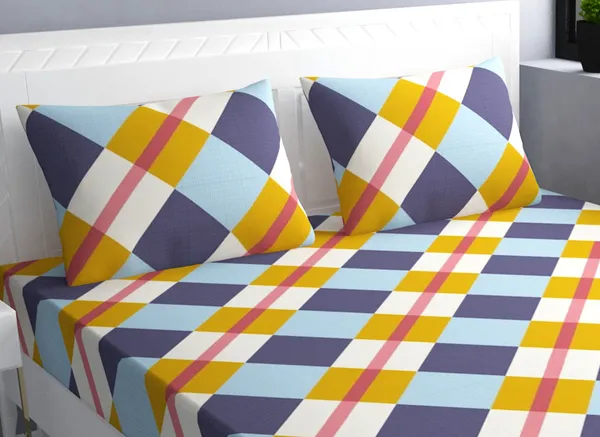 Luxury_Cube_Floret_Collection_Double_Bedsheet