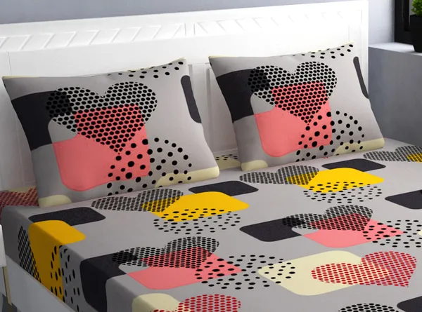 Luxury_Cube_Floret_Collection_Double_Bedsheet
