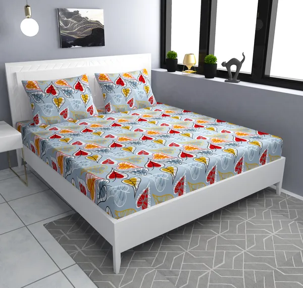 Luxury_Cube_Floret_Collection_Double_Bedsheet