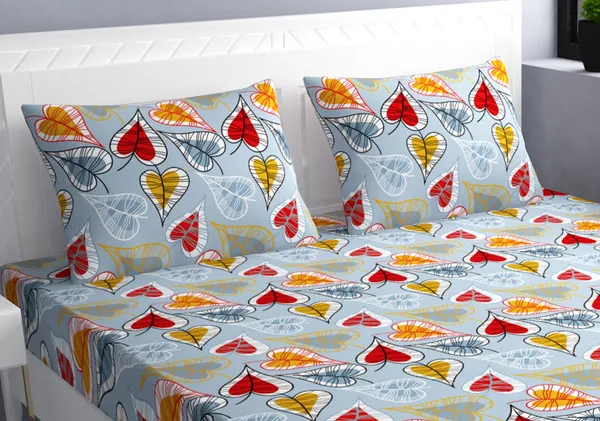 Luxury_Cube_Floret_Collection_Double_Bedsheet