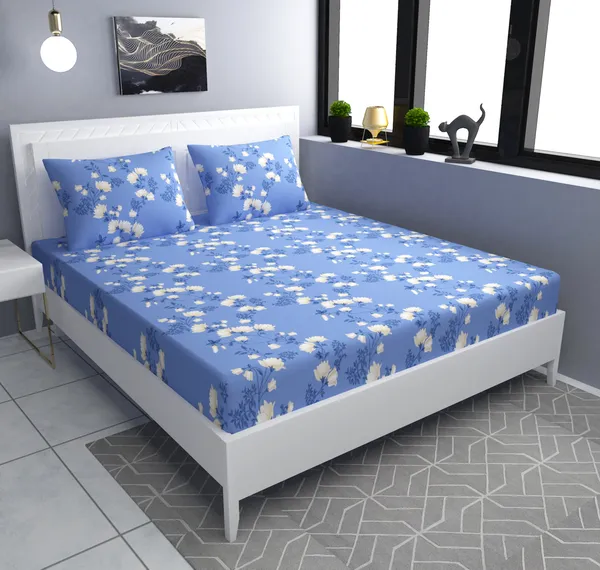 Luxury_Cube_Floret_Collection_Double_Bedsheet