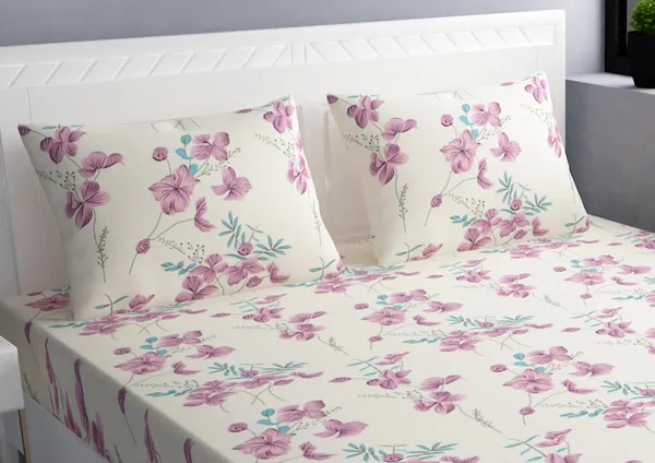 Luxury_Cube_Floret_Collection_Double_Bedsheet