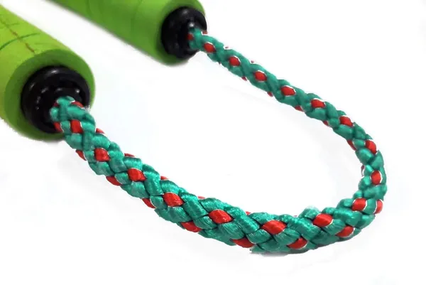 Blue_Cotton_Foam_Handled_Ball_Bearing_Rope_Nunchaku