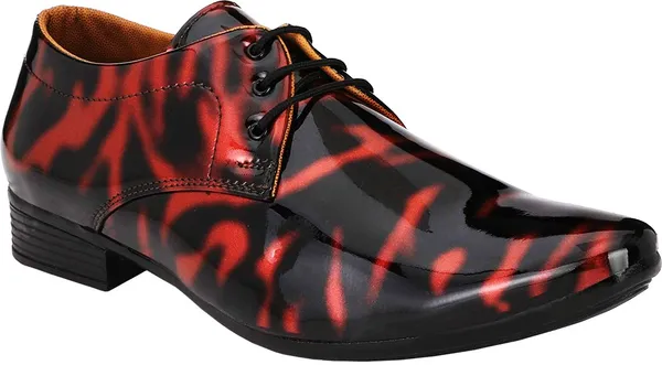 Black_&_Red_&_Tan_&_Brown_PU_Premium_Jutis_Shoe_For_Men
