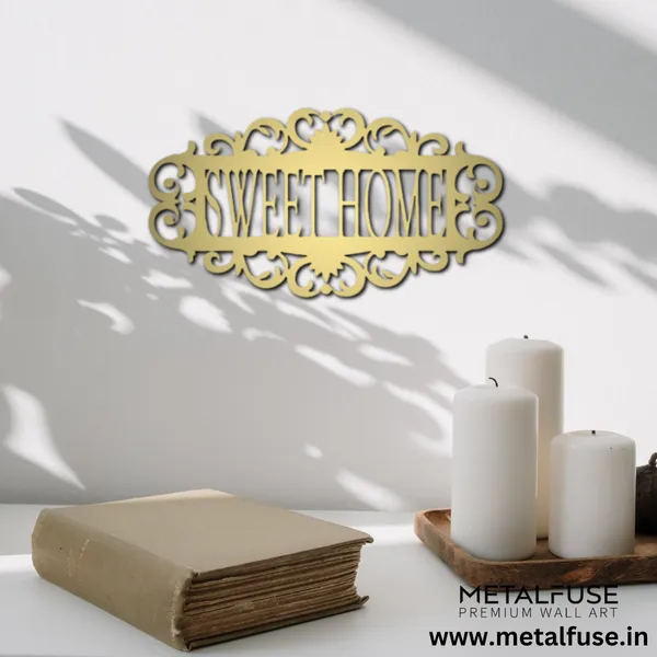 Metal_Wall_Art_for_Home_Decoration__|_Sweet_Home_|_Gold