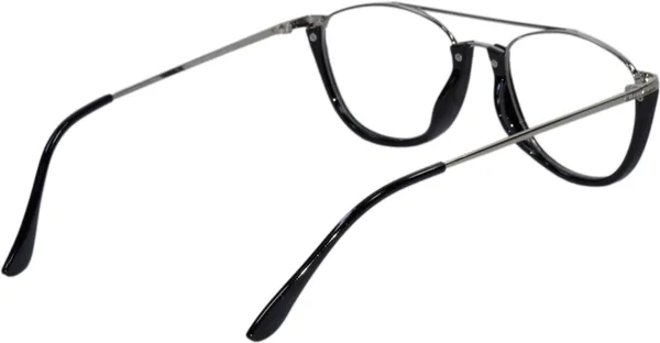 Silver,Black_Full_Rim_Square_Frame_(51_Mm)_-_For_Unisex