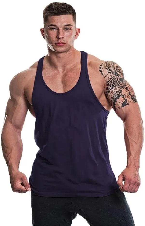 Pack_of_2_Yellow_&_Blue_Polyester_Solid_Vest_For_Men