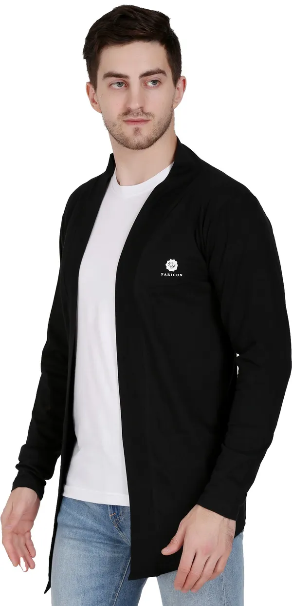 Black_Cotton_Blend_Solid_Shrug_For_Men