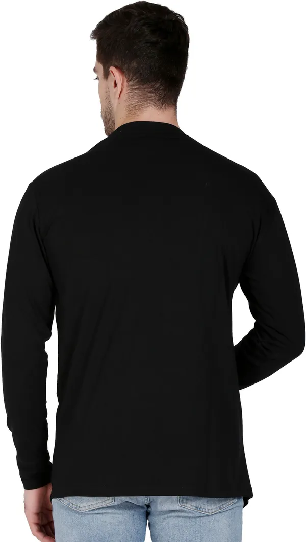 Black_Cotton_Blend_Solid_Shrug_For_Men