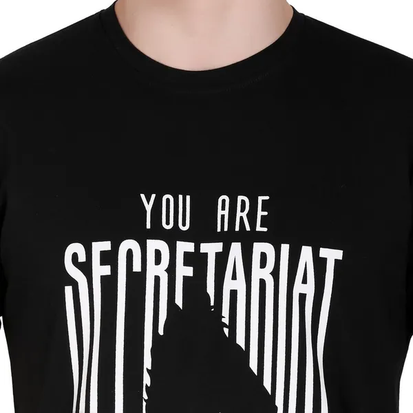 Black_Cotton_Blend_Printed_T-Shirt_For_Men