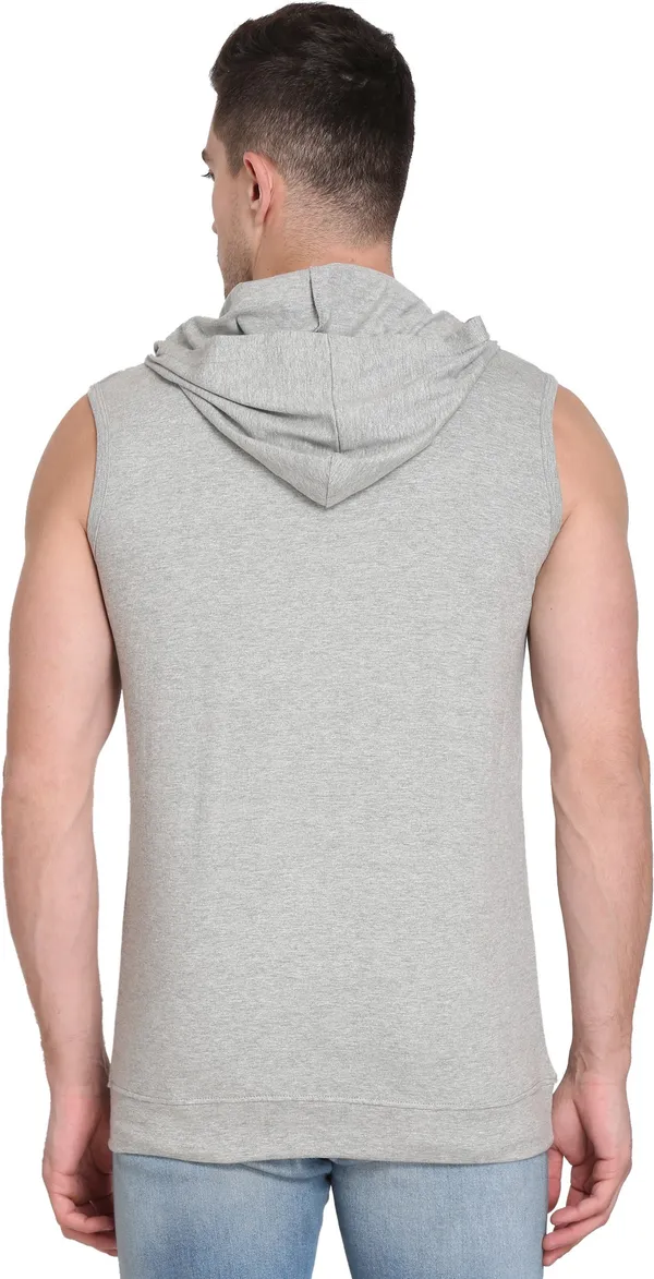 Grey_Cotton_Blend_Solid_T-Shirt_For_Men