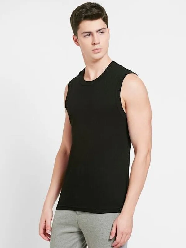 Black_Polyester_Solid_Vest_For_Men