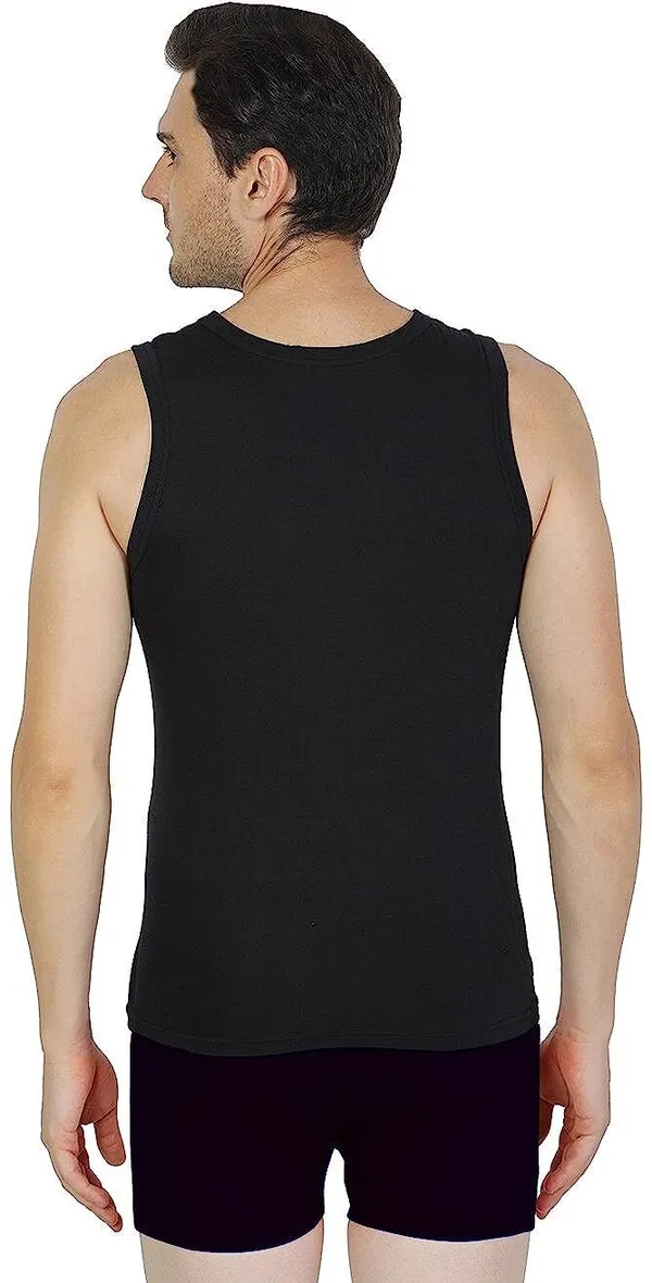 Black_Polyester_Solid_Vest_For_Men