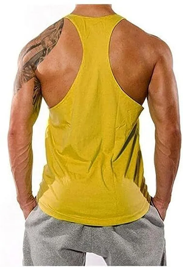 Yellow_Polyester_Printed_Vest_For_Men