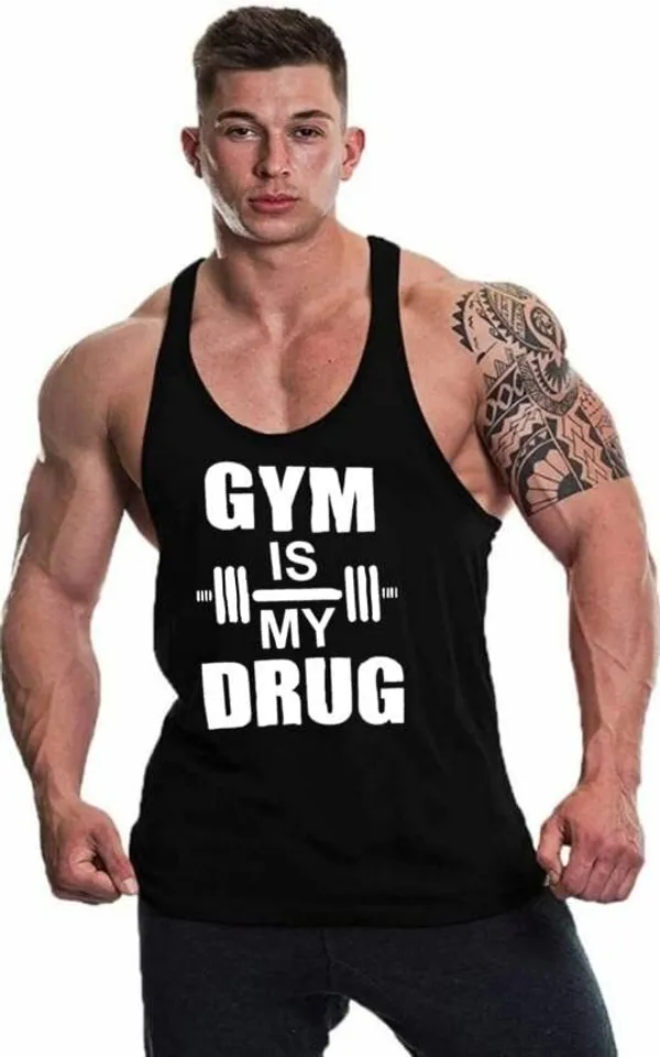 Black_Polyester_Printed_Vest_For_Men