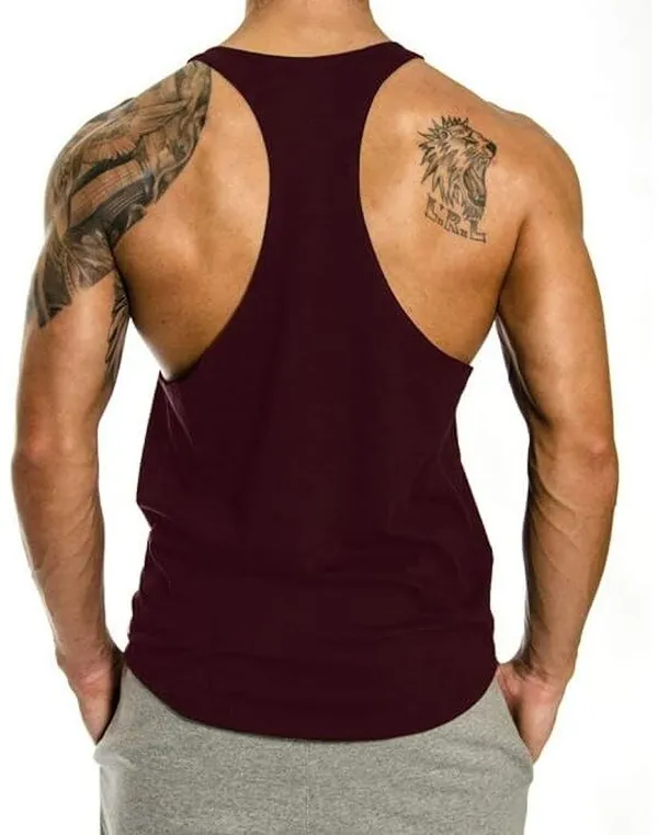 Maroon_Polyester_Printed_Vest_For_Men