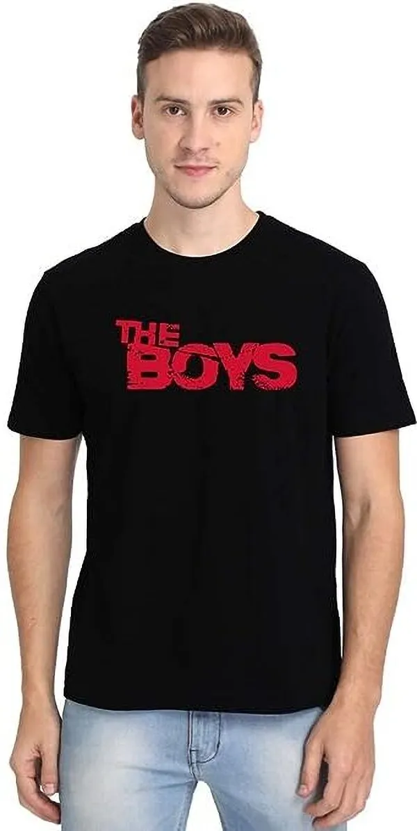 Black_Polyester_Typography_T-Shirt_For_Men