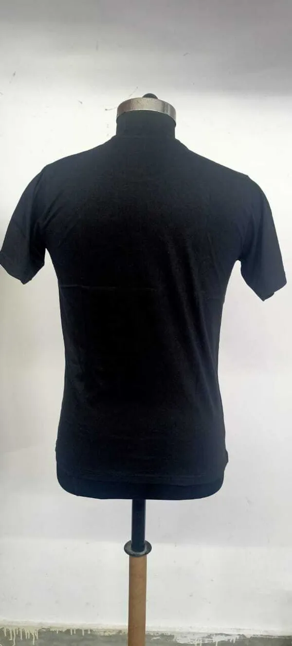 Black_Cotton_Blend_Printed_&_Typography_T-Shirt_For_Men