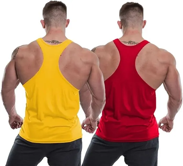 Pack_of_2_Red_&_Yellow_Polyester_Printed_Vest_For_Men