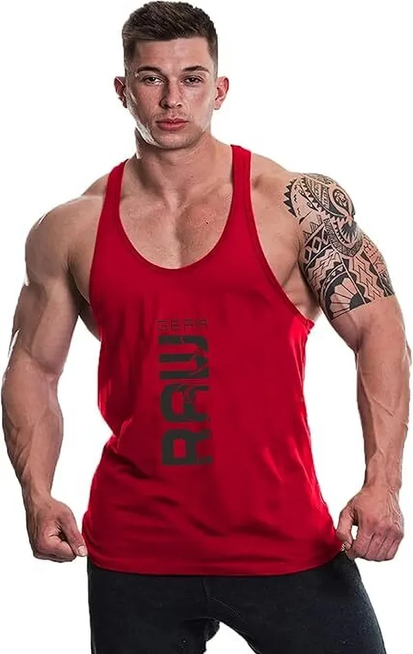 Pack_of_2_Red_&_Yellow_Polyester_Printed_Vest_For_Men