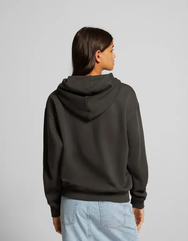 Black_Cotton_Fleece_Blend_Solid_Sweatshirt_For_Women