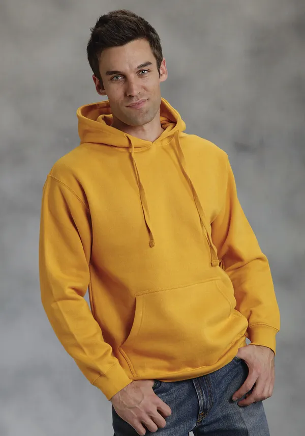 Yellow_Cotton_Fleece_Blend_Solid_Sweatshirt_For_Men