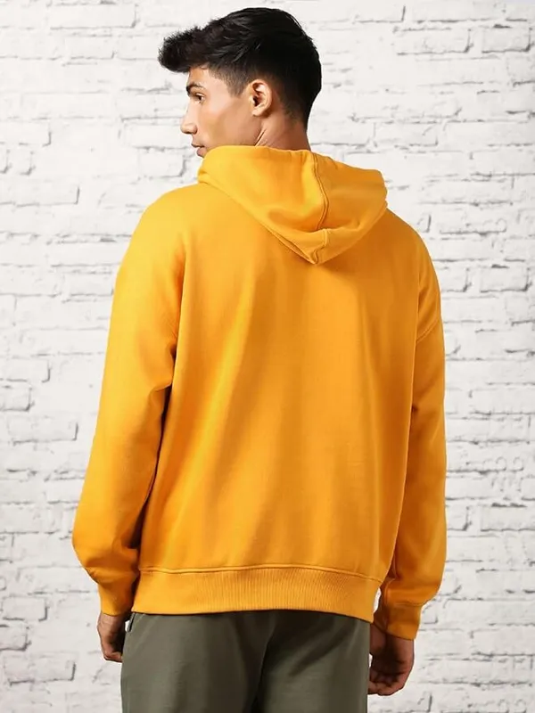 Yellow_Cotton_Fleece_Blend_Solid_Sweatshirt_For_Men