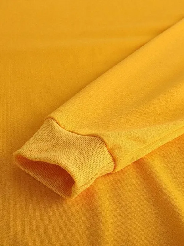 Yellow_Cotton_Fleece_Blend_Solid_Sweatshirt_For_Women