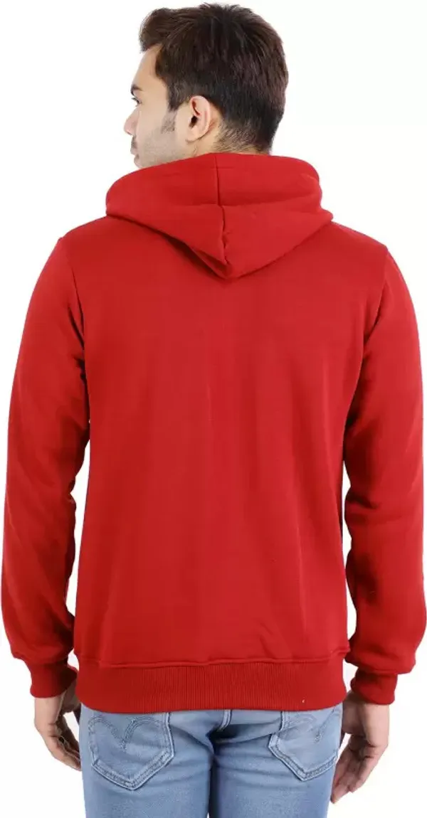 Red_Cotton_Fleece_Blend_Solid_Sweatshirt_For_Men