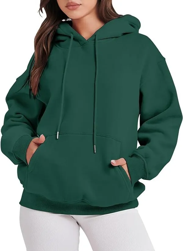 Green_Cotton_Fleece_Blend_Solid_Sweatshirt_For_Women