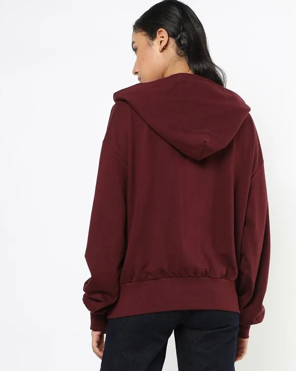 Maroon_Cotton_Fleece_Blend_Solid_Sweatshirt_For_Women