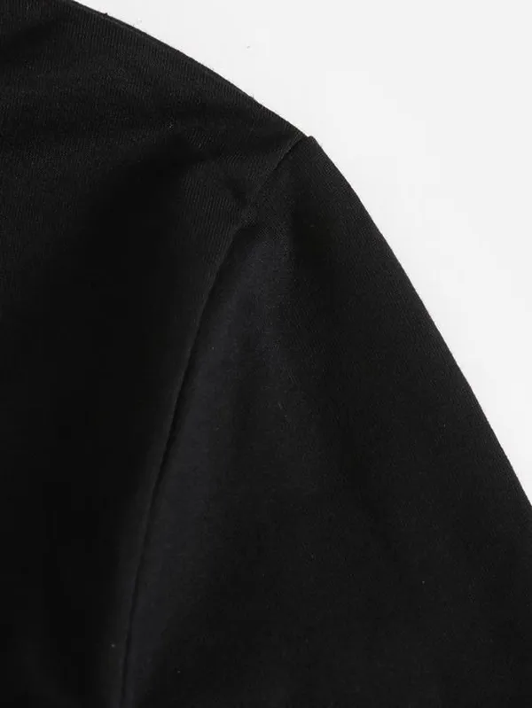 Black_Cotton_Blend_Solid_T-Shirt_For_Men