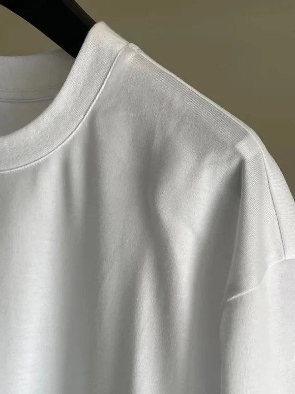 White_Cotton_Blend_Solid_T-Shirt_For_Men