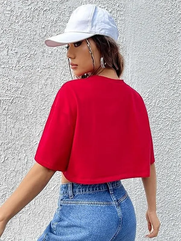 Red_Cotton_Blend_Solid_Crop_Top_For_Women