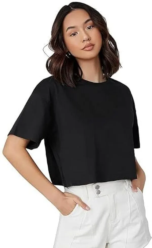 Black_Cotton_Blend_Solid_Crop_Top_For_Women