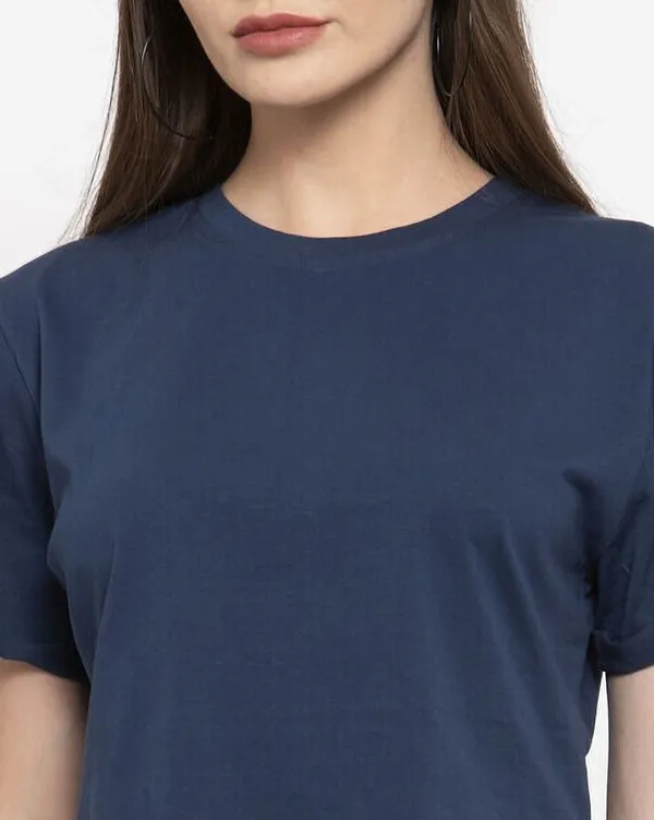Dark_Blue_Cotton_Blend_Solid_Crop_Top_For_Women