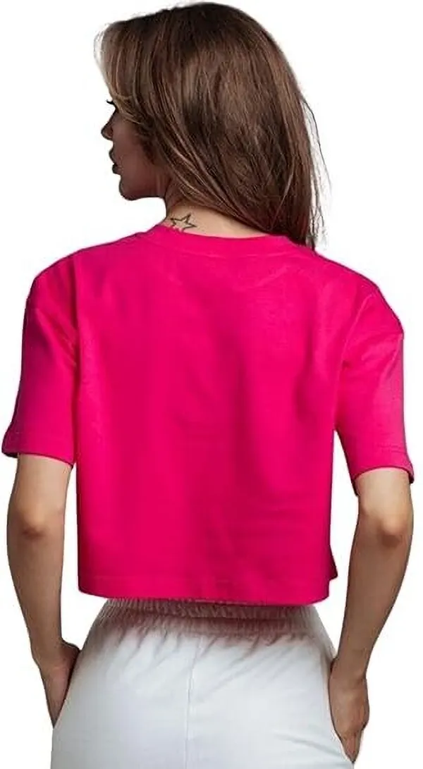 Pink_Cotton_Blend_Solid_Crop_Top_For_Women