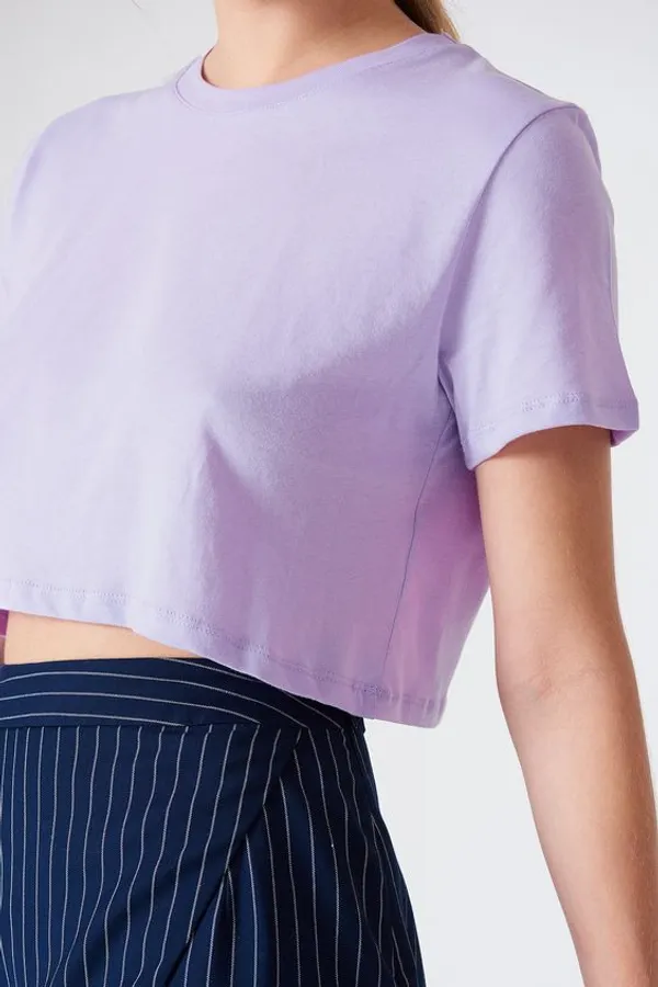 Purple_Cotton_Blend_Solid_Crop_Top_For_Women