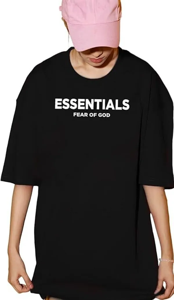 Pack_of_2_Black_Cotton_Blend_Solid_T-Shirt_For_Couple