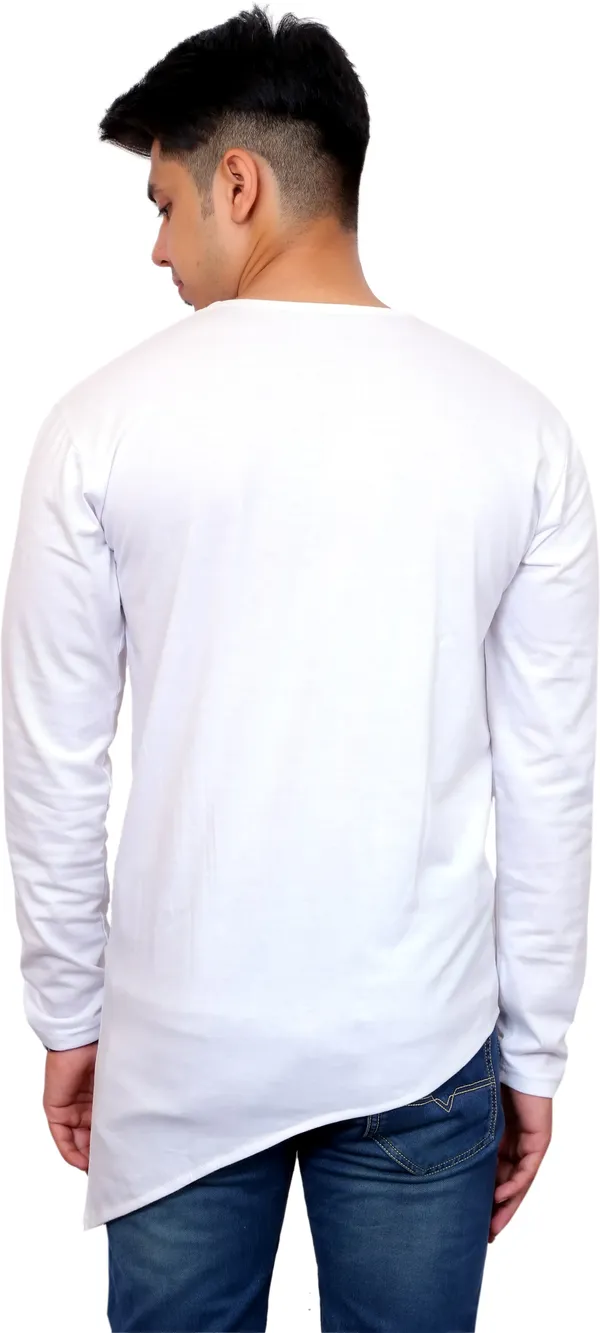 Pack_of_2_Red_&_White_Cotton_Blend_Solid_T-Shirt_For_Men
