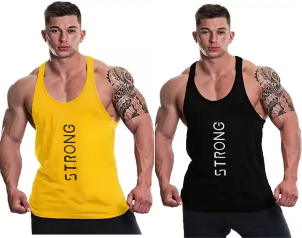 Pack_of_2_Black_&_Yellow_Polyester_Solid_Vest_For_Men
