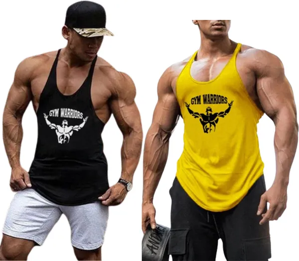 Pack_of_2_Black_&_Yellow_Polyester_Solid_Vest_For_Men