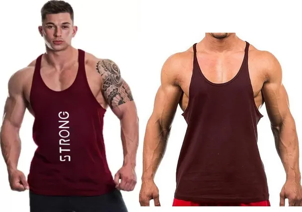 Pack_of_2_Maroon_Polyester_Solid_Vest_For_Men