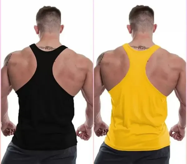 Pack_of_2_Black_&_Yellow_Polyester_Solid_Vest_For_Men
