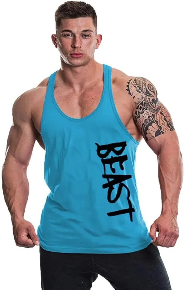 Pack_of_2_Black_&_Blue_Polyester_Printed_Vest_For_Men