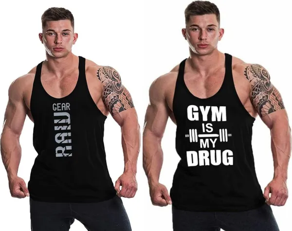 Pack_of_2_Black_&_Black_Polyester_Printed_Vest_For_Men