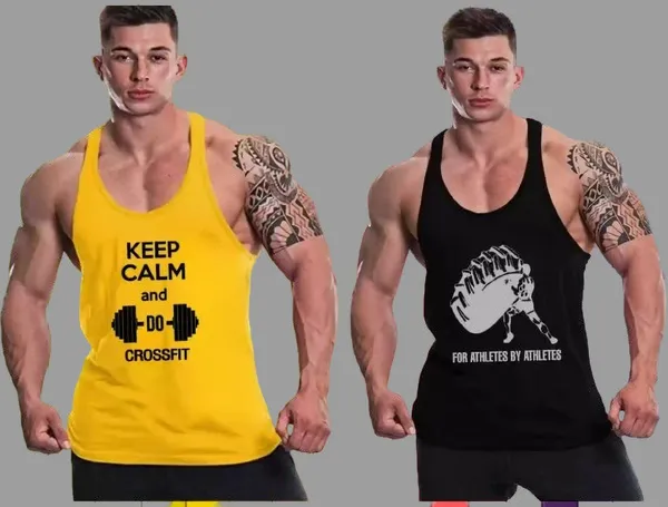 Pack_of_2_Black_&_Yellow_Polyester_Solid_Vest_For_Men