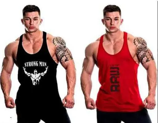 Pack_of_2_Black_&_Red_Polyester_Printed_Vest_For_Men