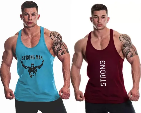 Pack_of_2_Blue_&_Maroon_Polyester_Printed_Vest_For_Men