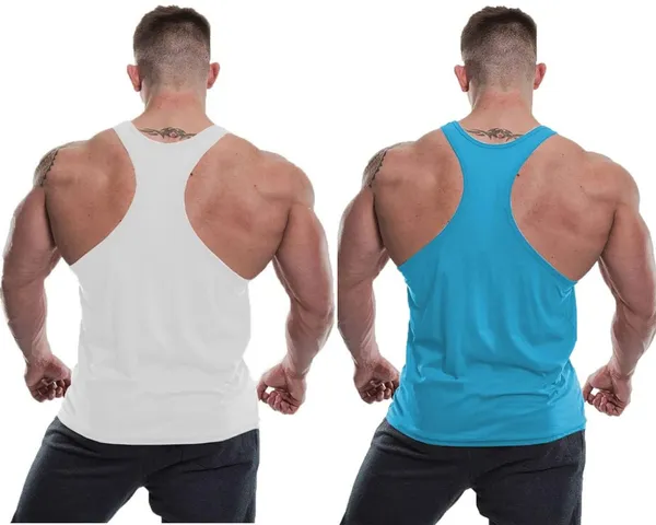 Pack_of_2_Blue_&_White_Polyester_Printed_Vest_For_Men